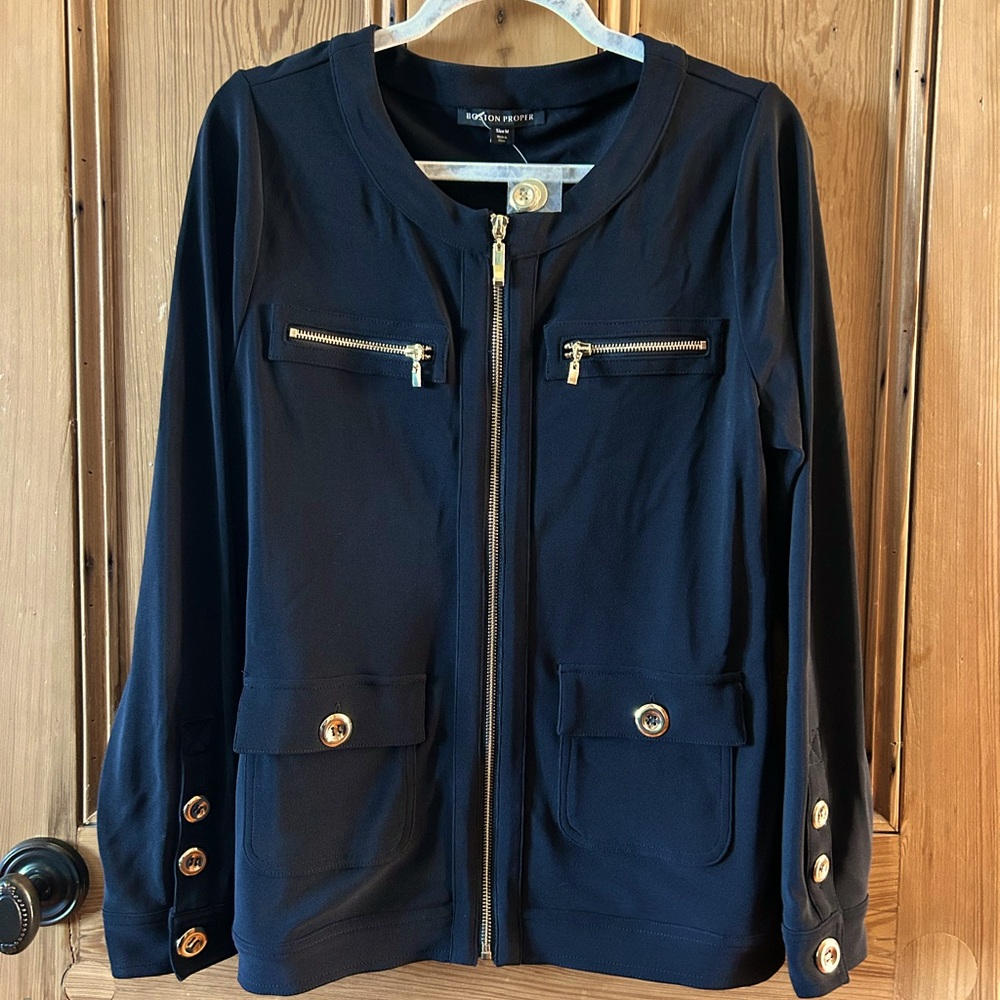 Boston Proper Beyond Travel Chic Jacket